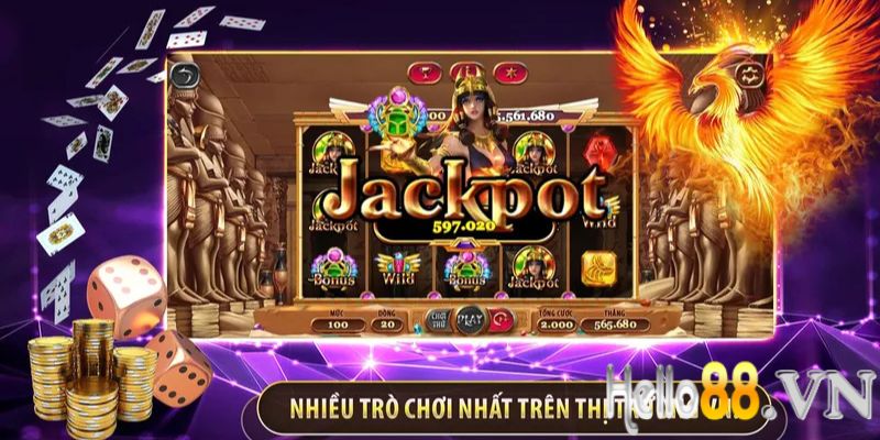 Đa dạng các thể lại game Nổ hũ Hello88