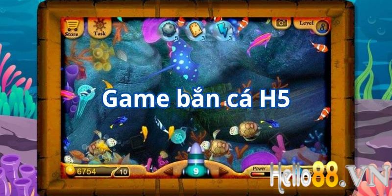 Khám phá nét nổi bật trong Bắn cá H5 tại HELLO88
